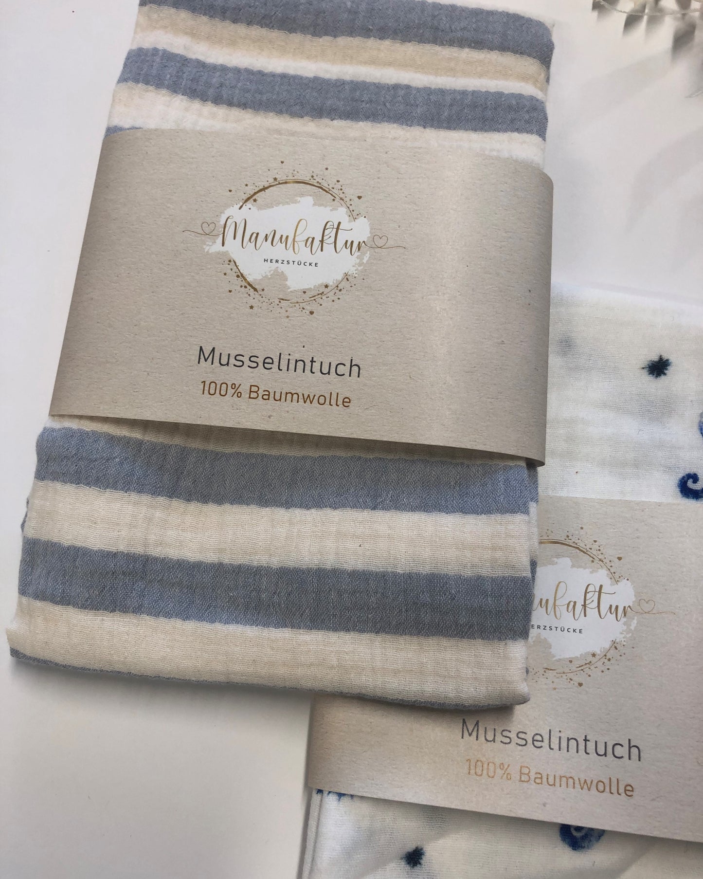 Musselintuch / Spucktuch/ Pucktuch/ Babytuch/ Kuscheltuch/ Bio Musselin/ Double Gauze