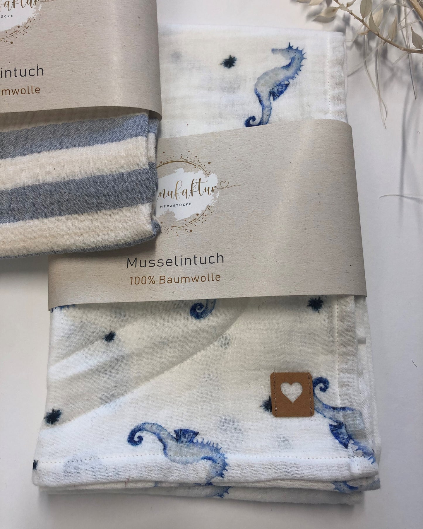 Musselintuch / Spucktuch/ Pucktuch/ Babytuch/ Kuscheltuch/ Bio Musselin/ Double Gauze
