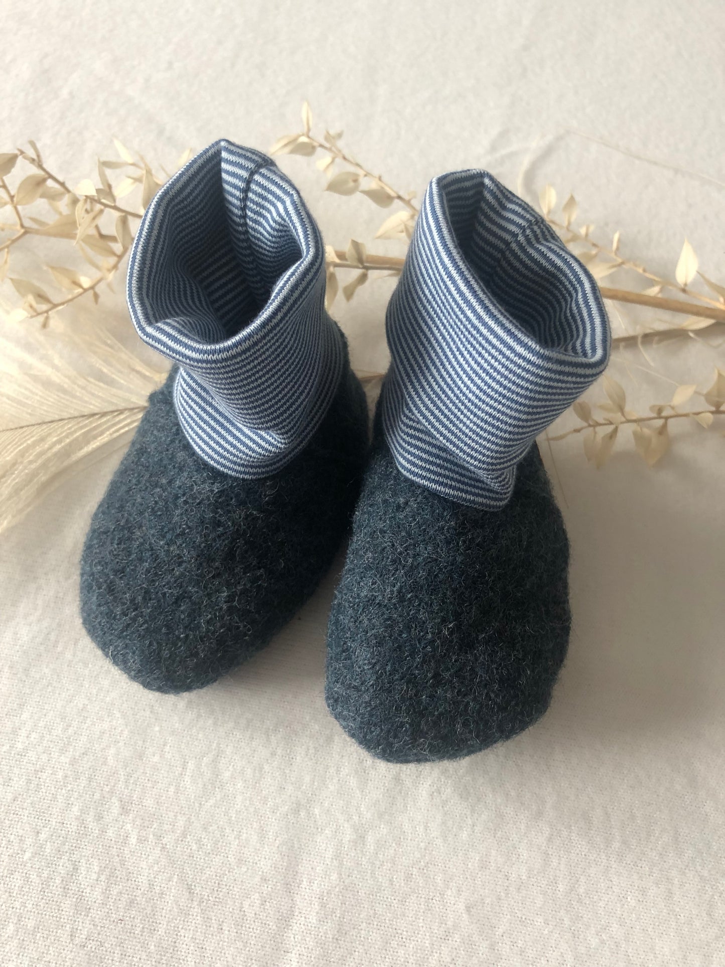 Babyschuhe Wollwalk/ Baby Stiefel/ Bio/Blau/verschiedene Größen