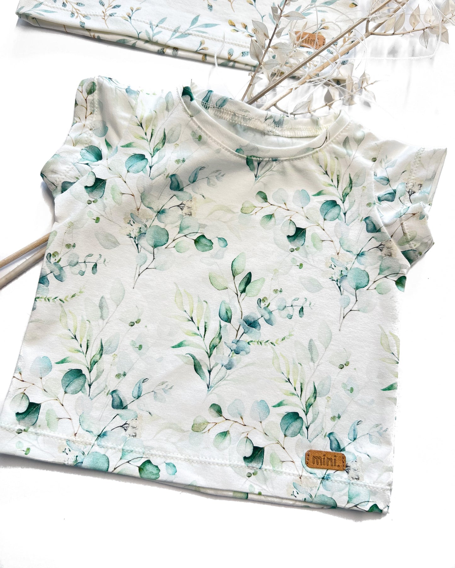 Baby Sommer Shirt/ Babyshirt/ T-Shirt/Kindershirt/ Blumen/Sommer/Weiß/Boho