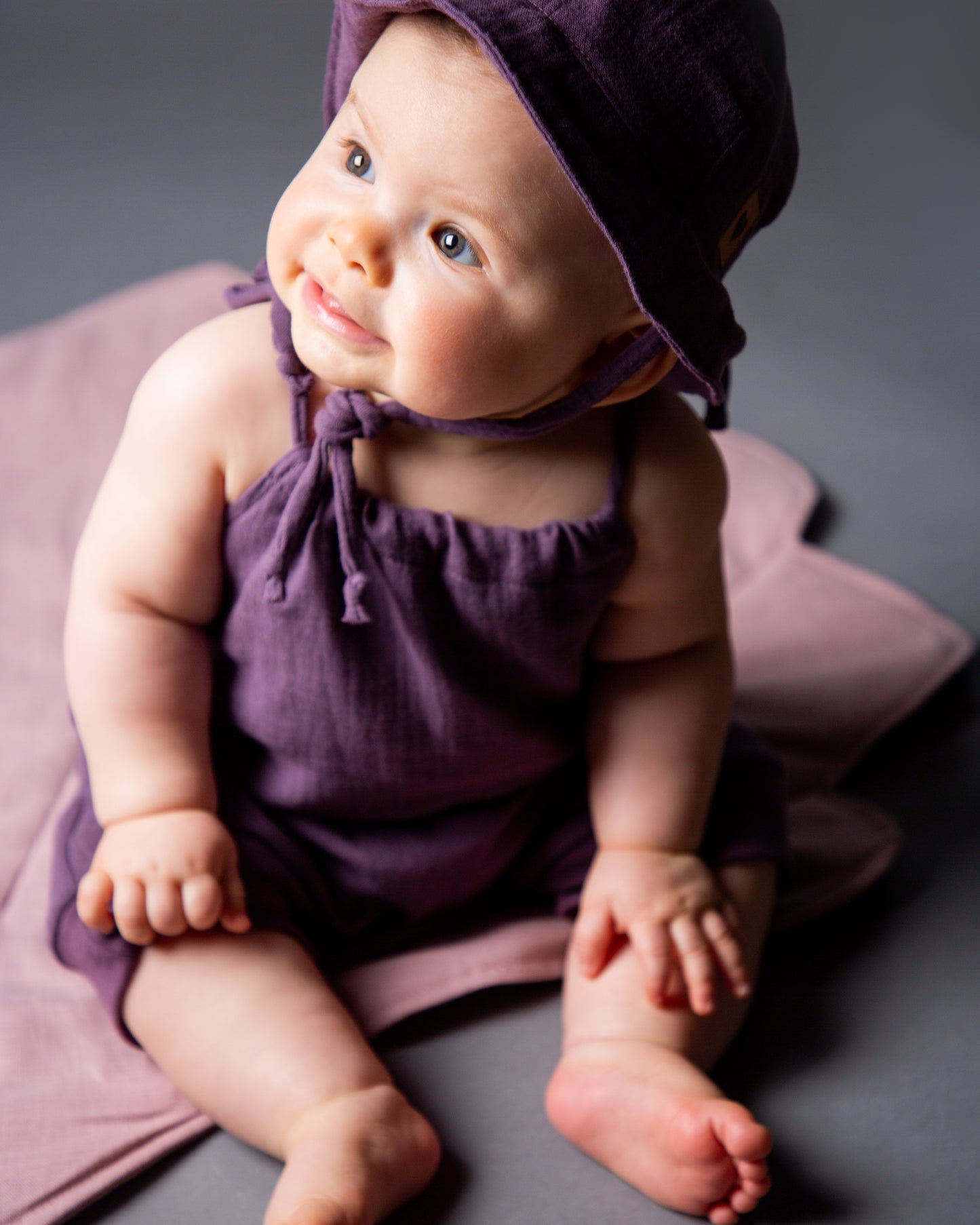 Baby Sommer Jumper aus Musselin/Overall/Romper/Jumpsuit/Einteiler/Latzhose/verschiedene Größen