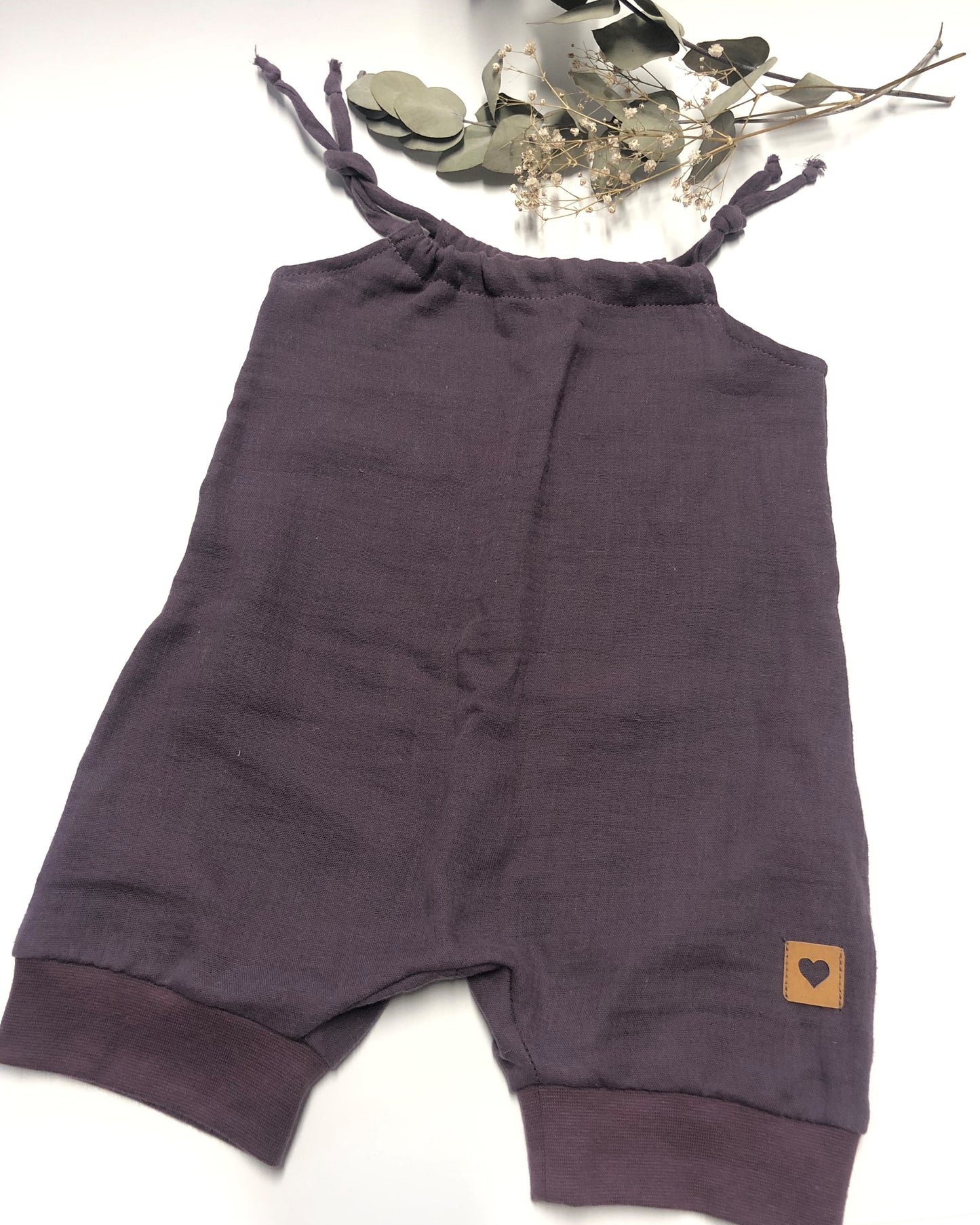 Baby Sommer Jumper aus Musselin/Overall/Romper/Jumpsuit/Einteiler/Latzhose/verschiedene Größen