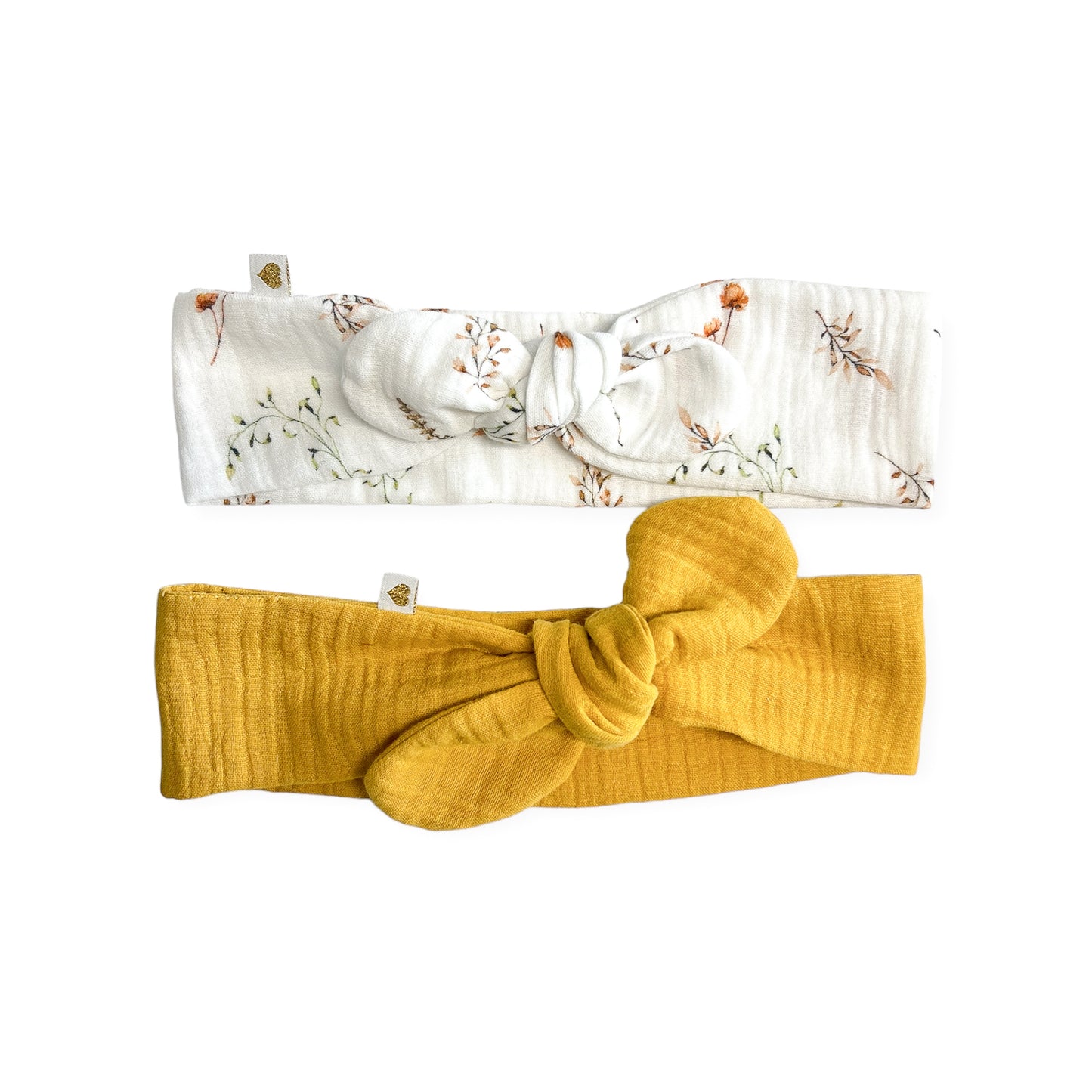 Musselin Haarband/ Stirnband/ Knotenhaarband/Mini & Me/ Haarband für Baby/Kinder/Erwachsene