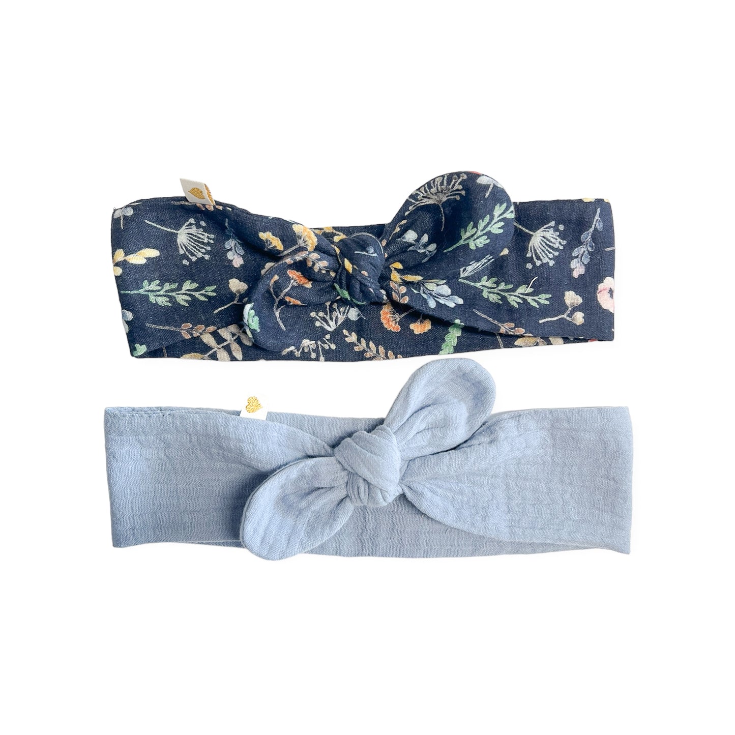 Musselin Haarband/ Stirnband/ Knotenhaarband/Mini & Me/ Haarband für Baby/Kinder/Erwachsene