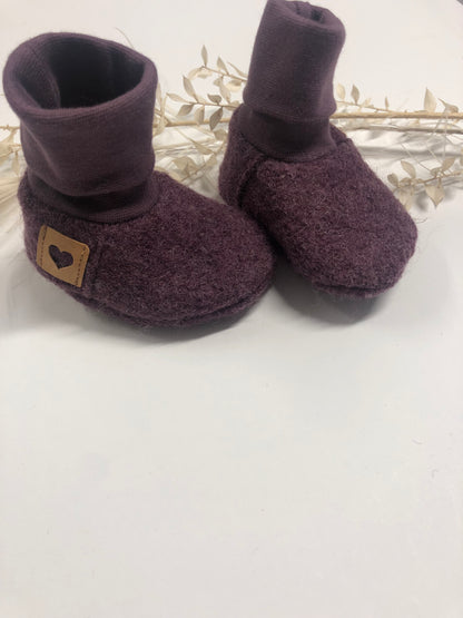 Babyschuhe Wollwalk/ Baby Stiefel/ Bio/ Beere/verschiedene Größen