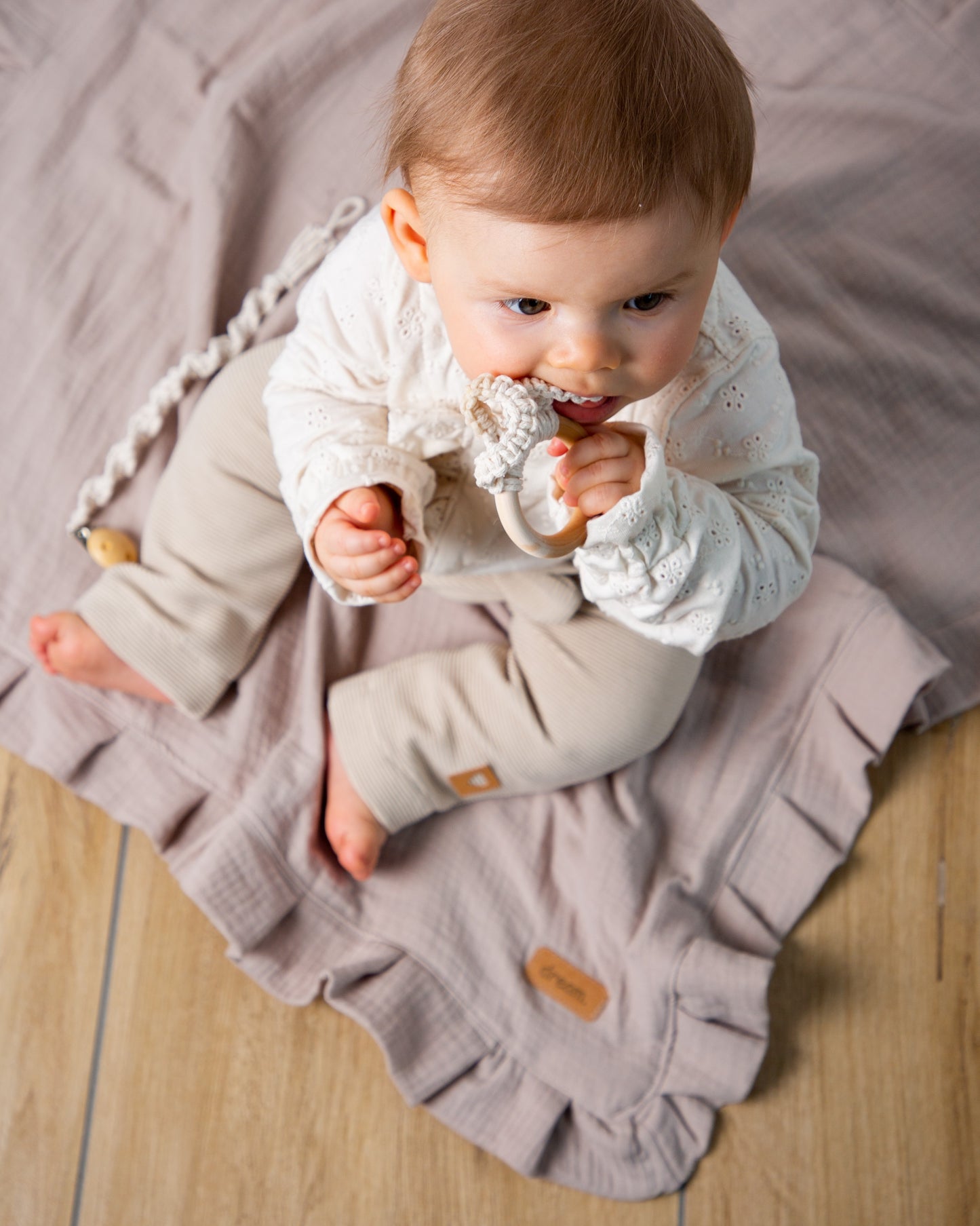 Babydecke/ Kuscheldecke/Sommerdecke/ Musselindecke/ Krabbeldecke/ BabyGeschenk/ versch. Farben