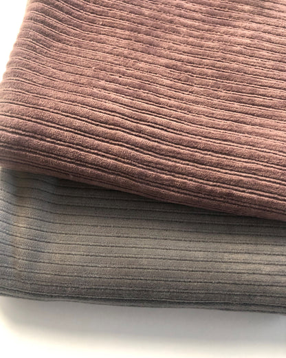 Cordjersey Breitcord Nicky verschiedene Farben Rippenjersey