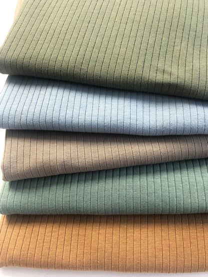 Rib Jersey verschieden Farben Rippenjersey