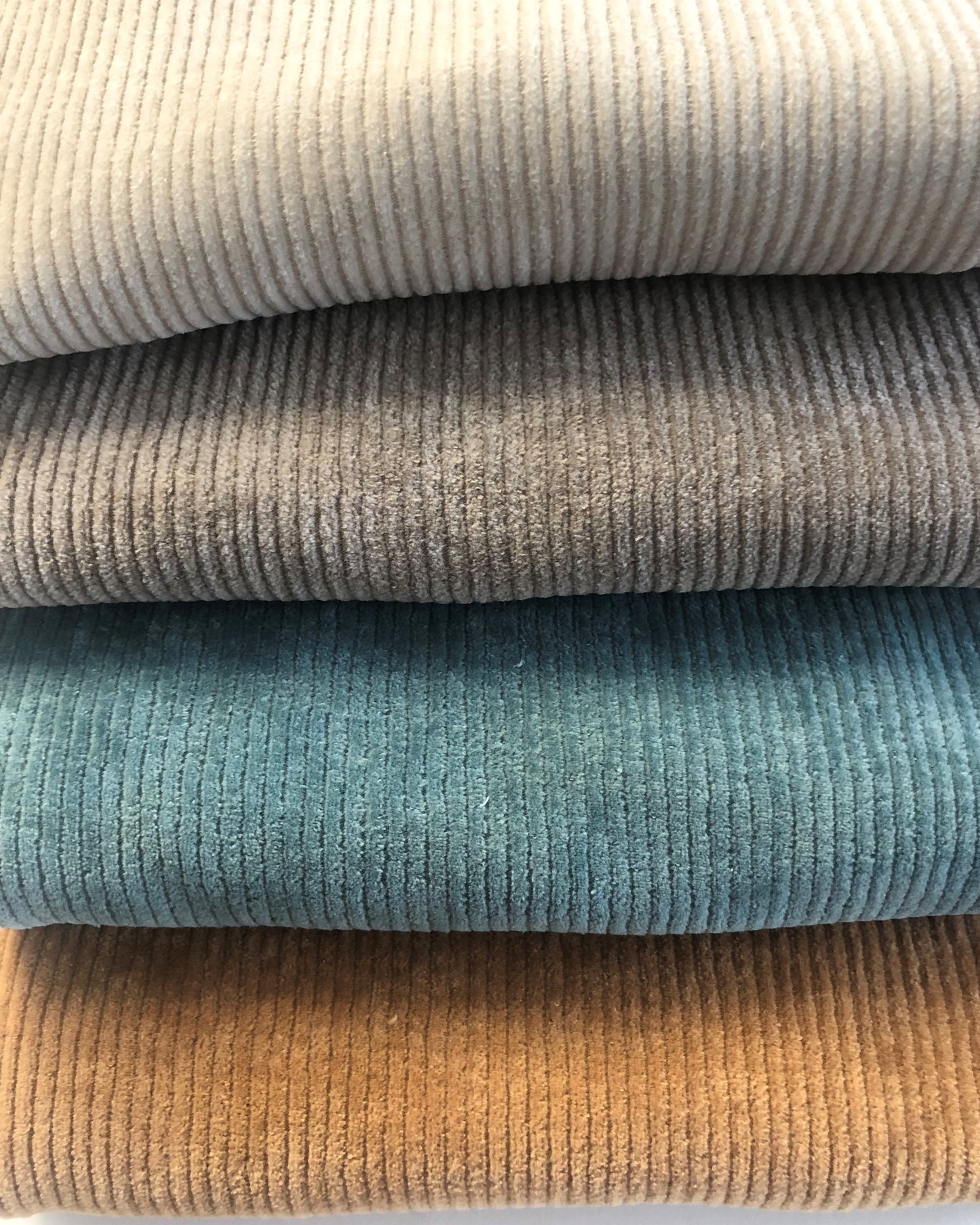Cordjersey Breitcord Nicky verschiedene Farben Rippenjersey