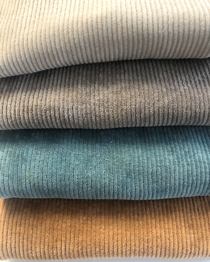 Cordjersey Breitcord Nicky verschiedene Farben Rippenjersey