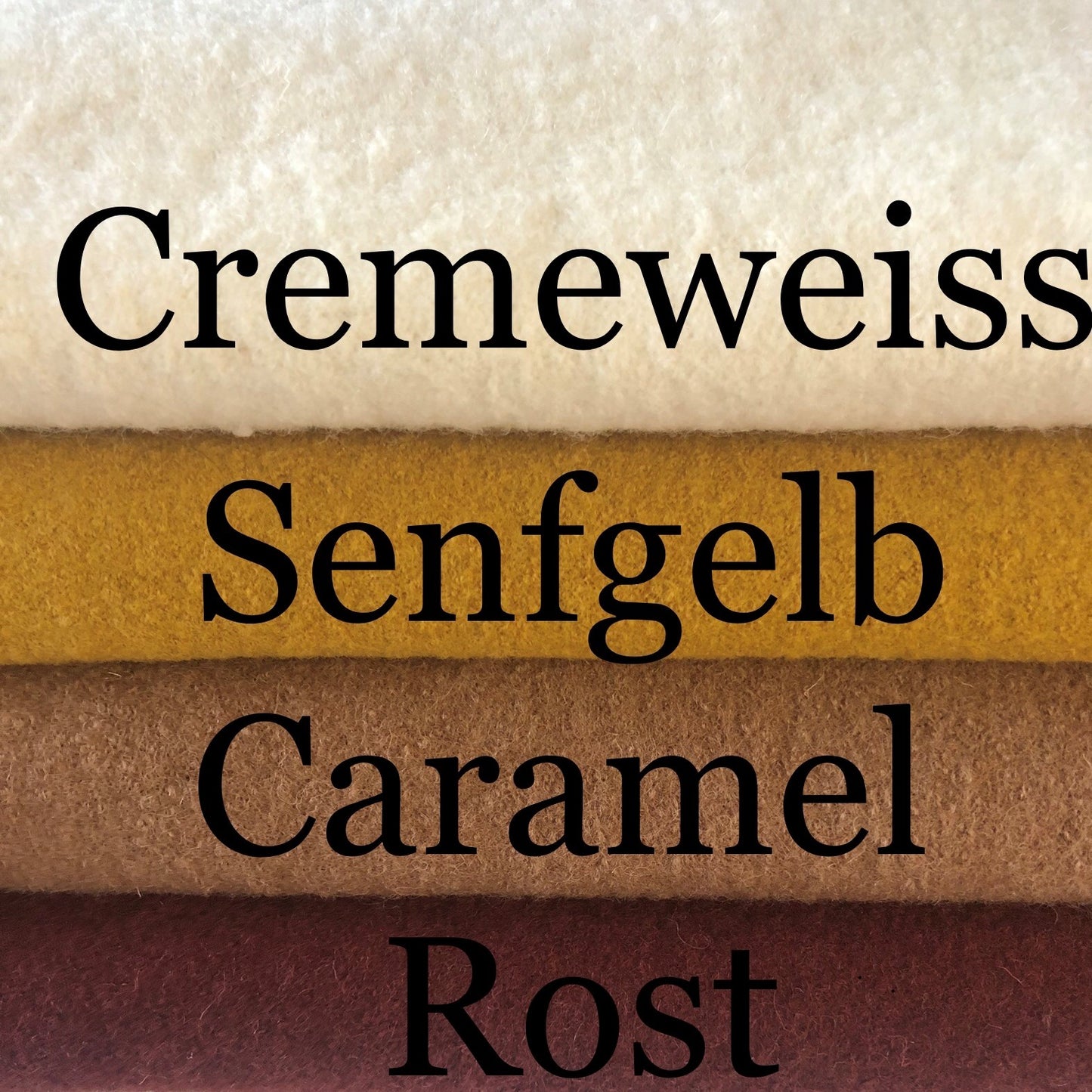 Wollwalk/ Walkloden/ 100% Wolle/ Meterware verschiedene Farben