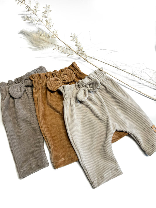 Paperbag Hose/ Baby Hose/ Pumphose/ Cordjersey/ Baby Geschenk/ Neugeborenen/ Geburtstag
